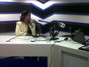 La asambleísta Alexandra Ocles concurrió la mañana de este lunes a radio Sonorama, en donde habló del tema Yasuní
