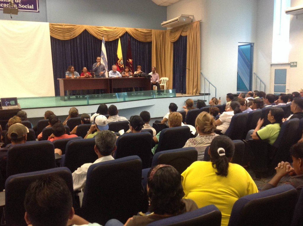 Gran jornada de socialización en Guayaquil
