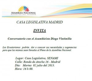 Invitación al Conversatorio con las y los hermanos migrantes