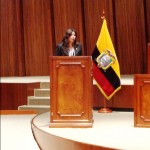 Lic. Patricia Gavilánez  intervención de la presidenta de CPS