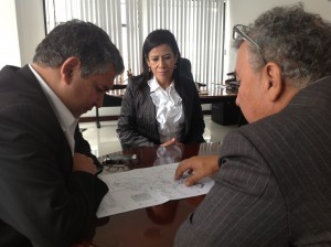 Asambleísta Míryam González Serrano, Viceministro de MINTEL y Alcalde de el GAD de ZAPOTILLO