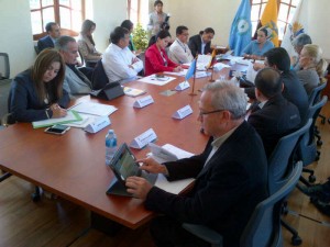 1era Reunión con los delegados de Ecuador al Parlamento Latinoamericano